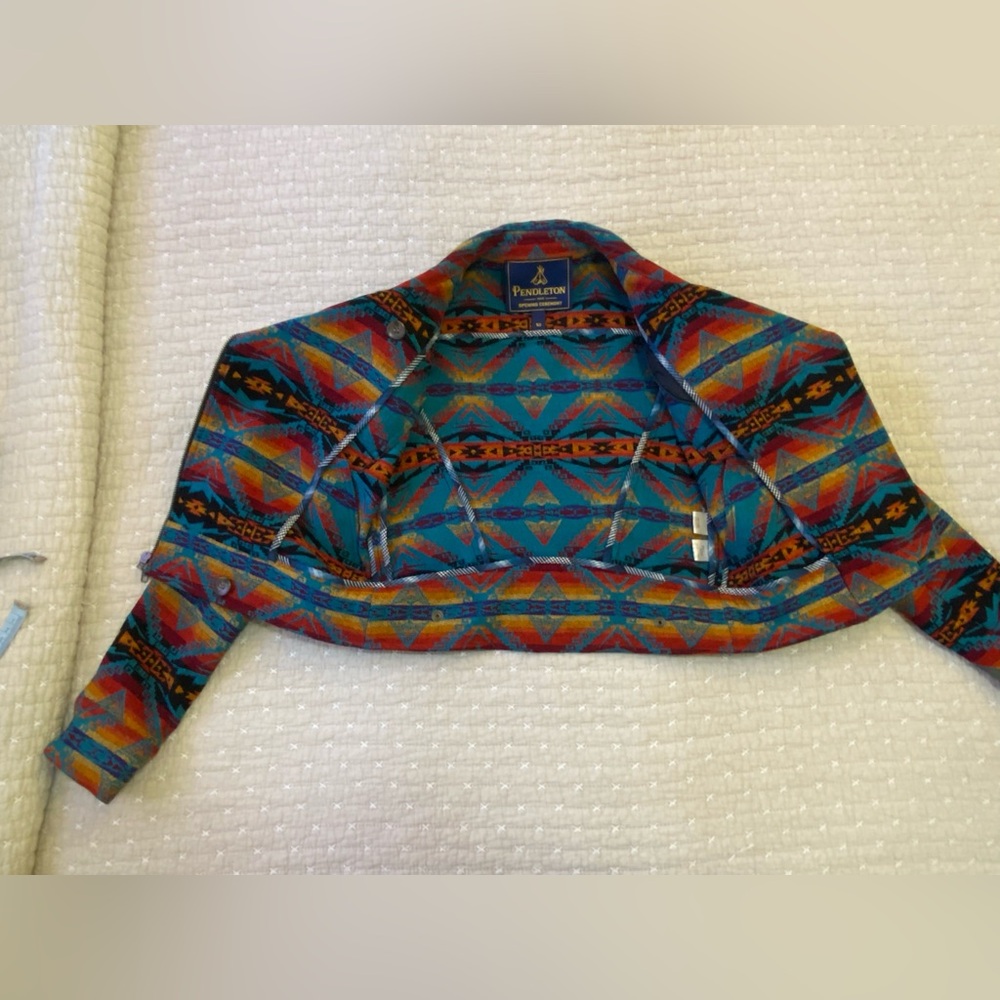 Pendleton Colorful Geometric Jacket - Picture 4 of 11
